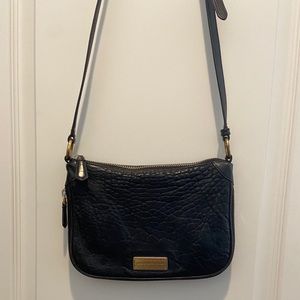 Marc Jacobs Black Leather Crossbody Purse
